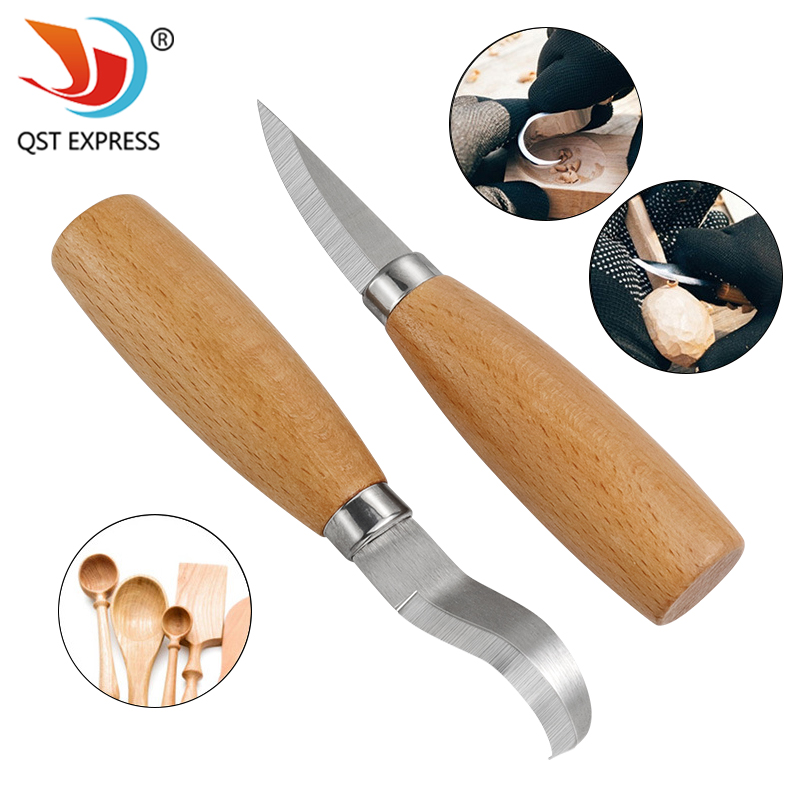 Chisel Set Wood - Cuchillo de talla de hierro inoxidable,