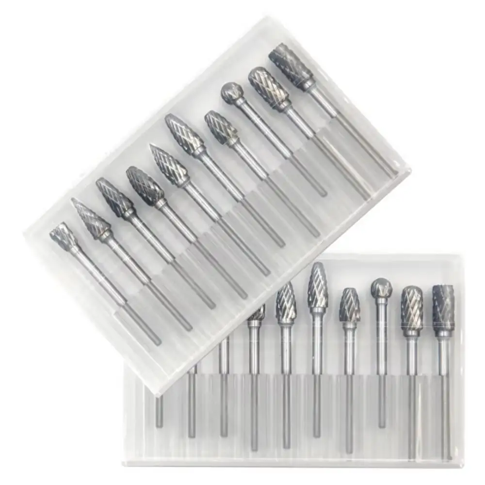 Chisel Set Wood - Juego de 10 fresas rotativas de