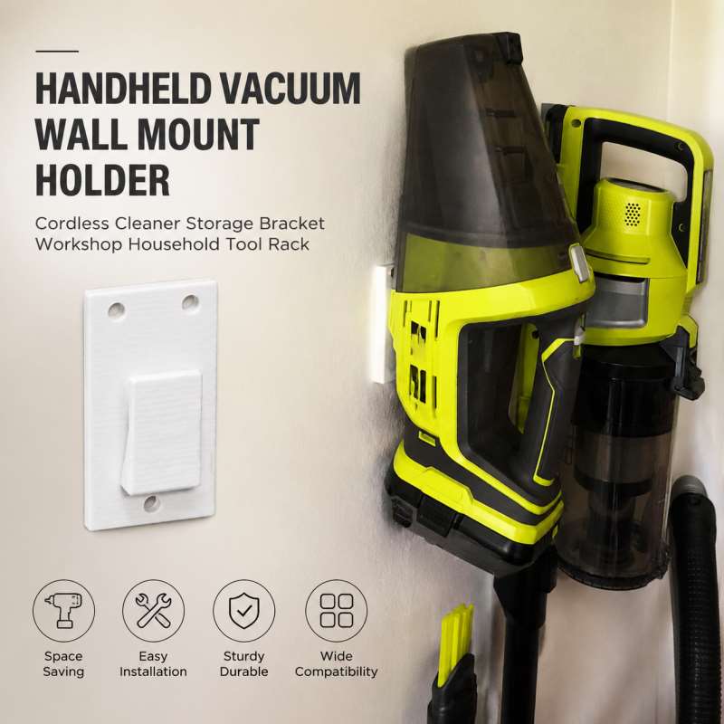 Workshop Tools Hanging - Soporte de Pared para Aspiradora P7131,