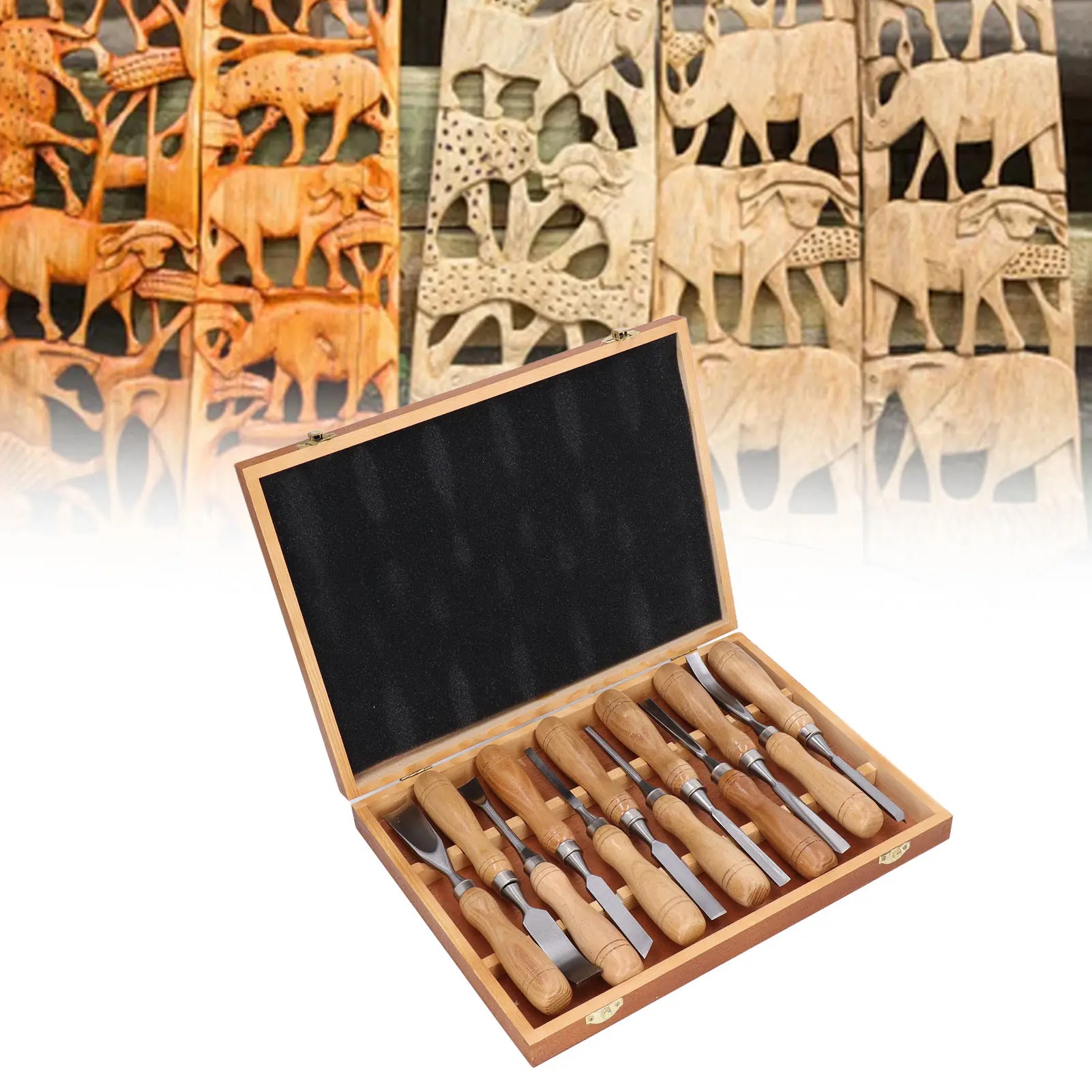 Juego de 12 Herramientas para  - Chisel Set Wood reseña y precio