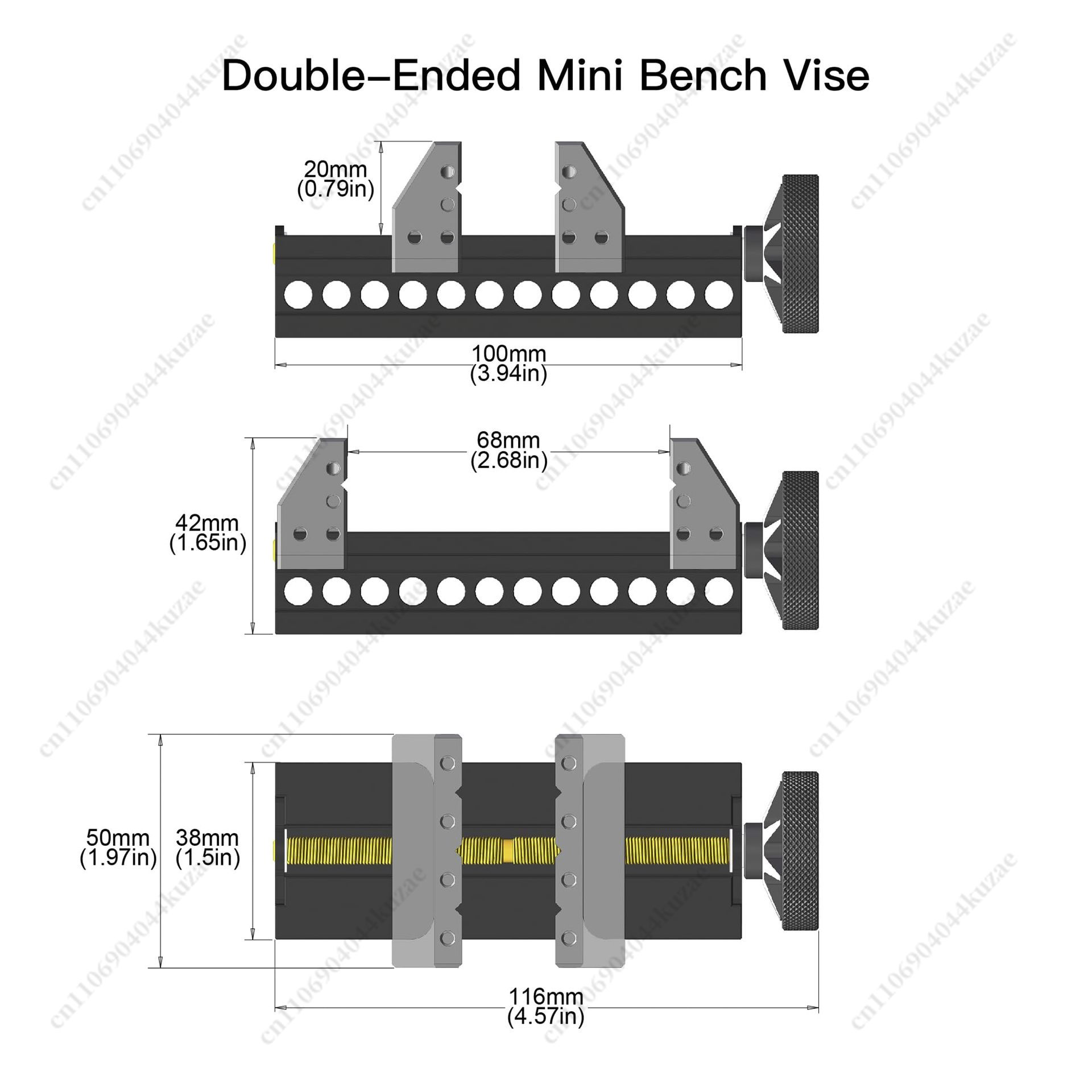 Mini Tornillo de Banco de Dobl - Workshop Tools Vice reseña y precio
