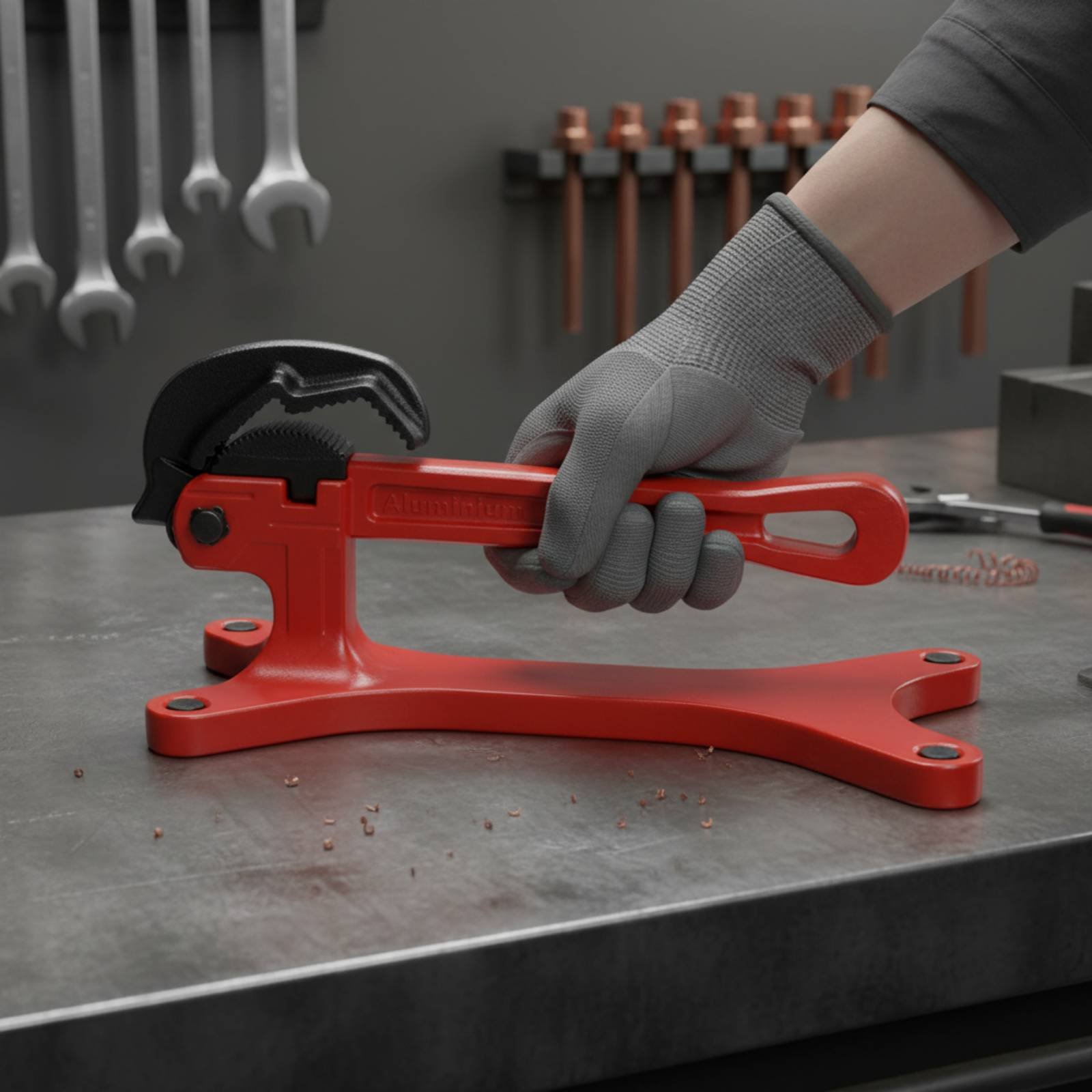 Llave de tubo autoblocante por - Workshop Hand Tools reseña y precio