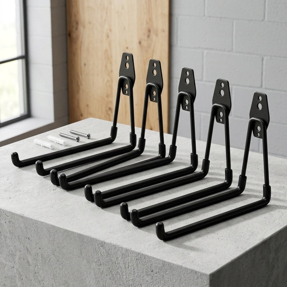 Ganchos de Acero Negros de 7.7 - Workshop Tools Hanging reseña y precio
