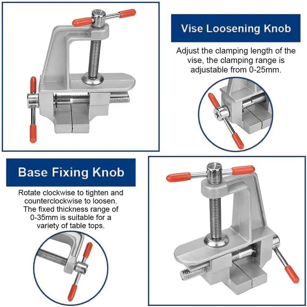Mini Tornillo de Banco Multifu - Workshop Tools Vice reseña y precio