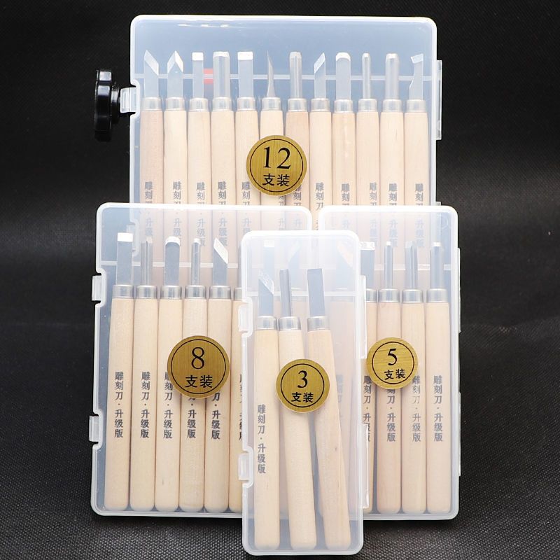 Juego de Cuchillos para Tallar - Chisel Set Wood reseña y precio