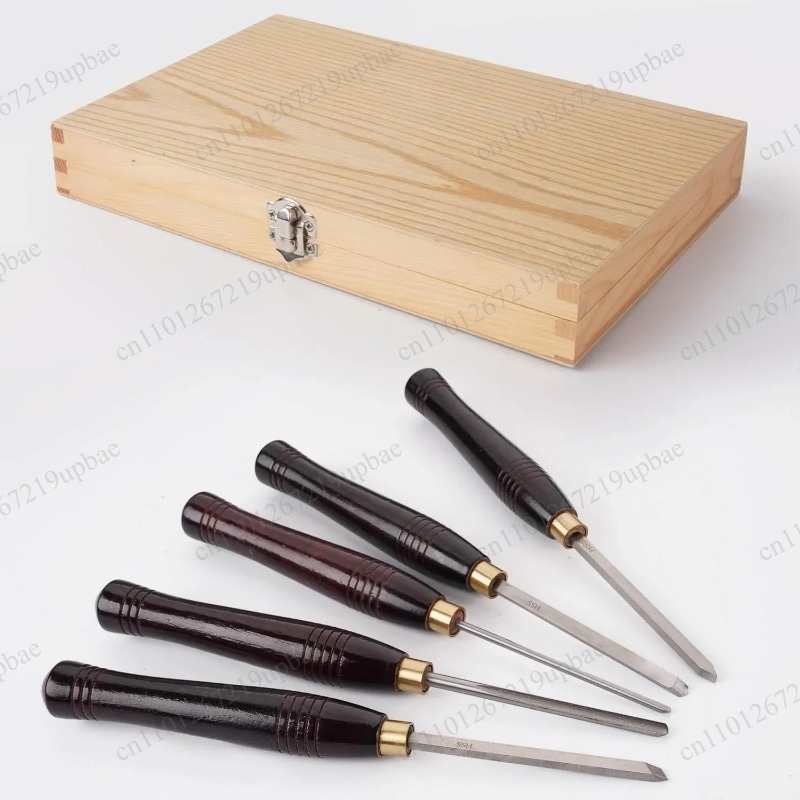 Juego de 5 Cinceles para Torno - Chisel Set Wood reseña y precio